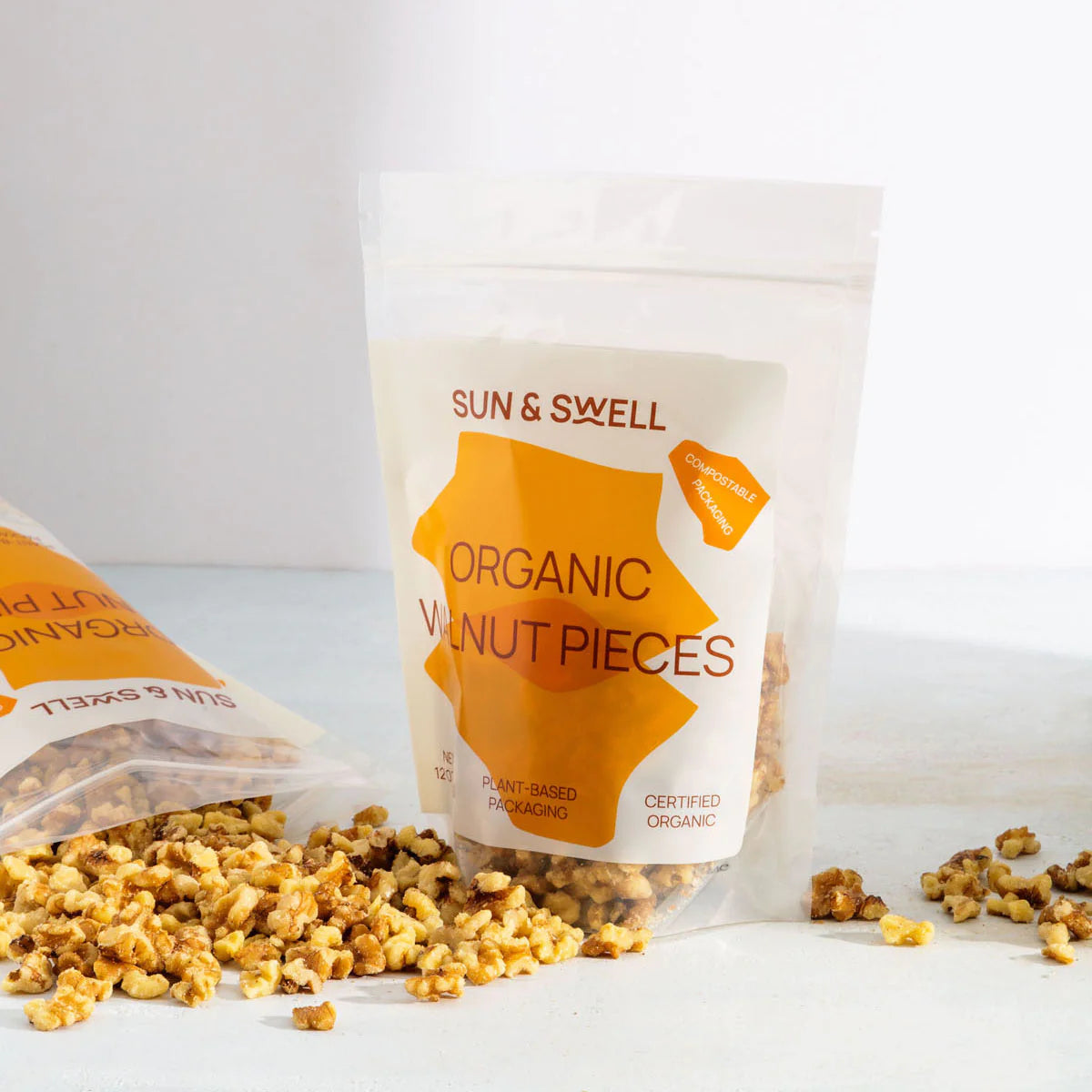 ORGANIC WALNUTS (RAW) - 12OZ BAG
