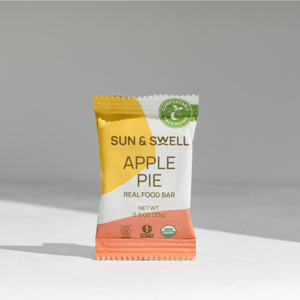 APPLE PIE REAL FOOD BARS - 12 x 0.9OZ BARS