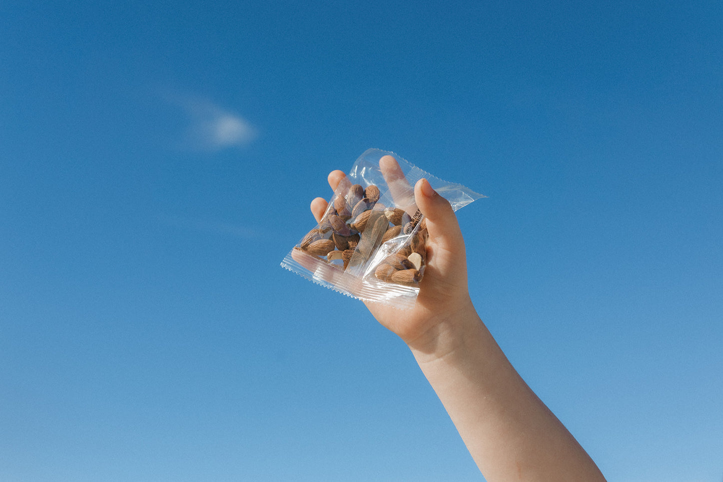 DRY ROASTED ALMONDS - 24 X 1 OZ SNACK PACKS